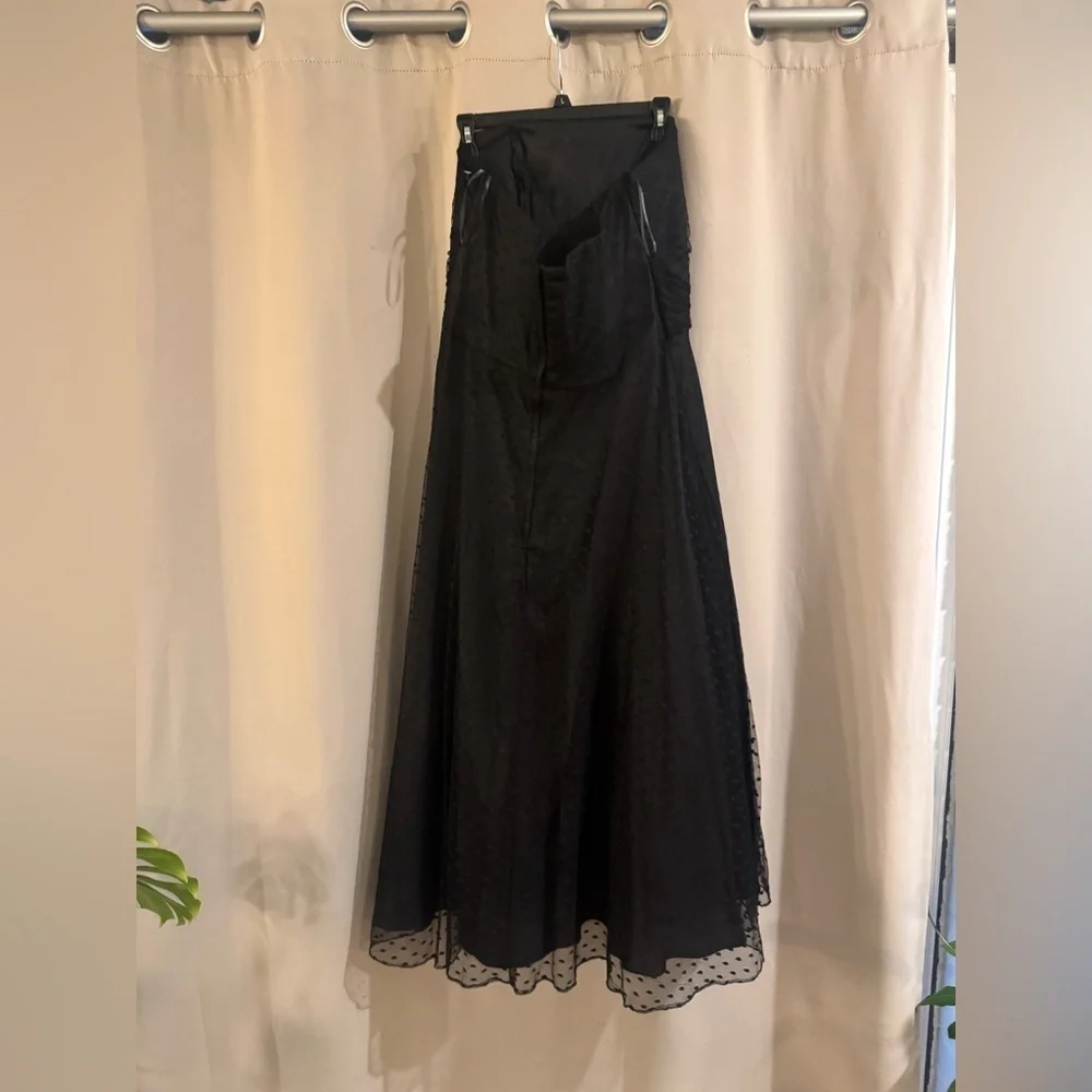 Women’s Scott McClintock Strapless  Black Maxi Dress